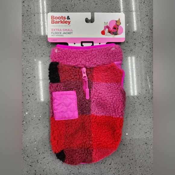 Boots and Barkley Dog New Boots And Barkley Fleece Dog Jacket